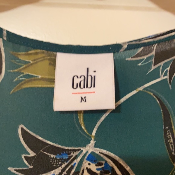 CAbi Green Top Size Medium - Picture 2 of 3